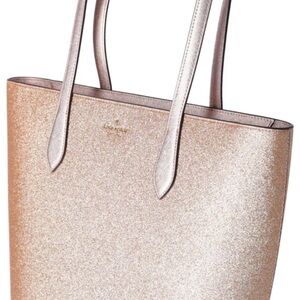 KATE SPADE BRAND NEW PINK GLIMMER TOTE SHOULDER BAG